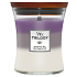 WoodWick Trilogy Amethyst Sky Duftkerze mit Holzdocht und Deckel Glas mittel 275 g