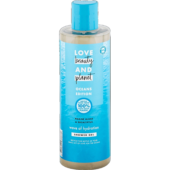 Love Beauty & Planet Seetang und Eukalyptus Feuchtigkeitsspendendes Duschgel 400 ml