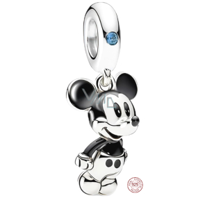 Charm Sterling Silber 925 Disney Mickey Mouse, Film-Armband-Anhänger Charm Sterling Silber 925 Disney Mickey Mouse, Film-Armband-Anhänger