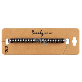 Albi Hämatit schwarzes elastisches Armband 1 Stück