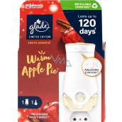 Glade Warm Apple Pie elektrický osvěžovač vzduchu komplet 20 ml