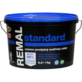 REMAL Standard hochdiffusionsfähige Wandfarbe, 6,5+1 kg REMAL Standard hochdiffusionsfähige Wandfarbe, 6,5+1 kg