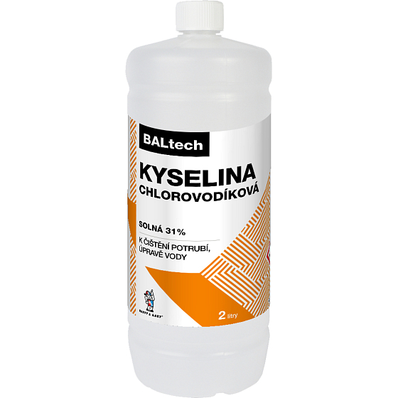 Baltech Kyselina chlorovodíková solná 31 %, 2 l