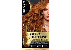 Syoss Oleo Intense Color Haarfarbe ohne Ammoniak 7-77 Strahlend kupferrot