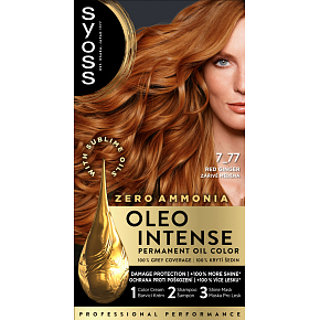 Syoss Oleo Intense Color Haarfarbe ohne Ammoniak 7-77 Strahlend kupferrot