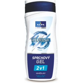 Alpa Sport Star Refresh 2v1 erfrischendes Dusch- und Haargel mit Mentholduft 300 ml