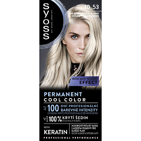 Syoss Haarfarbe kühle helle Blond 10_53, 50ml Syoss Haarfarbe kühle helle Blond 10_53, 50ml