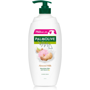 Palmolive Naturals Duschgel Almond 750 ml mit Pumpaufsatz
