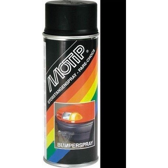 Motip Bumperspray für Stoßstangen schwarz 400 ml Spray