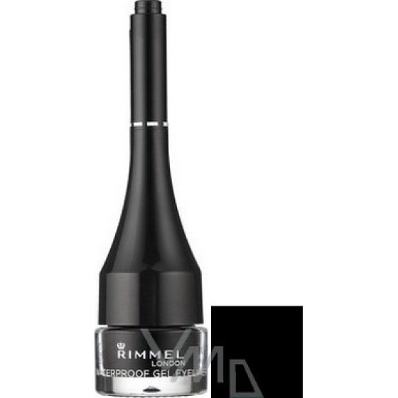 Rimmel London Waterproof Wasserdichter Gel Eyeliner 001 Schwarz 2 g