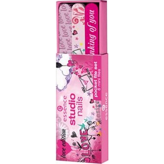 Essence Studio Nails Taschen-Dateiset Love Edition-Dateiset 6-teilig