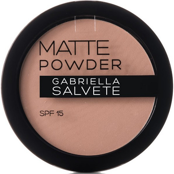 Gabriella Salvete Matte Puder SPF15 Puder 03 Soft Beige 8 g