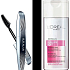 Loreal Paris False Lash Wings Mascara schwarz 7 ml + Loreal Sublime Soft 3 in 1 Verbesserung Mizellenwasser 200 ml, Kosmetikset