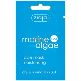 Ziaja Marine Algen Spa Algen Feuchtigkeitsgel Gesichtsmaske 7 ml