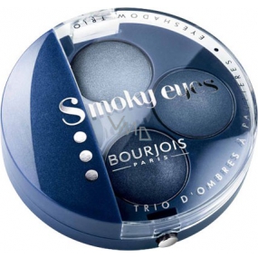 Bourjois Trio Smoky Eyes Lidschatten 11 Bleu Jeans 4,5 g
