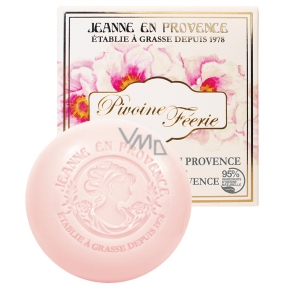 Jeanne en Provence Pivoine Féérie - Pfingstrosenfee feste Toilettenseife 100 g