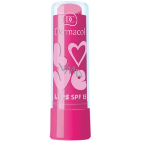 Dermacol Love Lips SPF15 Lippenbalsam 09 Kaugummi 3,5 ml