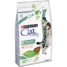 Purina Chow Special Care Sterilisiertes Komplettfutter für kastrierte Katzen 1,5 kg