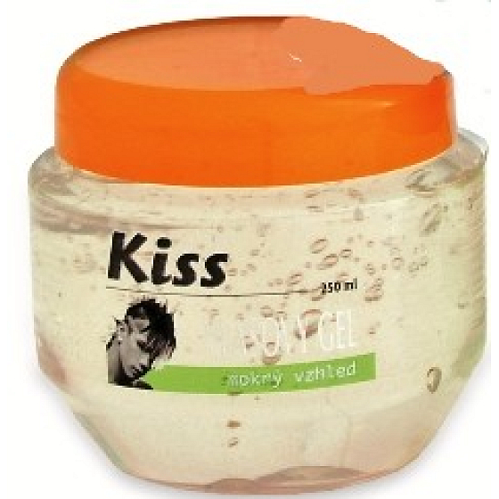 Mika Kiss Silver Wet Look Haargel für Männer 250 ml