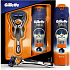 Gillette Fusion ProGlide Flexball Rasierer + Sensitive 170 ml Rasiergel, Kosmetikset