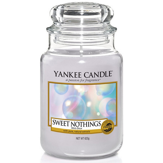Yankee Candle Sweet Nothings - Süße Nichtigkeiten Duftkerze Classic großes Glas 623 g
