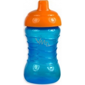Erste Schritte Auslaufsicherer Sipper Cup 12 + Babyflasche Blau 310 ml