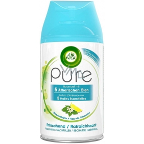 Air Wick FreshMatic Pure Refreshing Zitronenblume automatische Erfrischung 250 ml nachfüllen