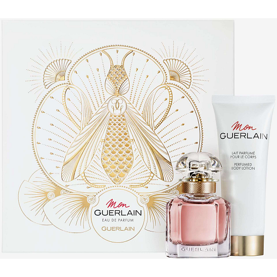 Guerlain Mon Guerlain parfümiertes Wasser für Frauen 30 ml + Körperlotion 75 ml, Geschenkset