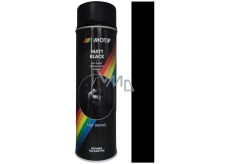 Motip Matt Black schwarzer matter Acryllack 500 ml