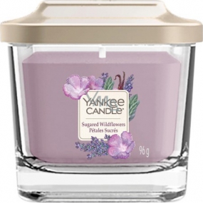 Yankee Candle Sugared Wildflowers - Süße Wildblumen Sojaduftkerze Elevation kleines Glas 1 Knoten 96 g