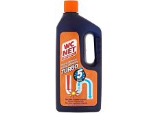 WC NET Turbo gelformiger Abflussreiniger, 1 l