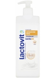 Lactovit Lactooil Intensivpflege mit Mandelöl Körperlotion für Spender für trockene Haut 400 ml