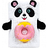 Albi Tagebuch von September 2019 bis Juli 2020 wöchentlicher Studentenplüsch Panda 18,5 x 13 x 2,5 cm