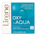 Lirene Oxy in Aqua feuchtigkeitsspendende, oxidierende Tageshydrocreme für normale Haut 50 ml