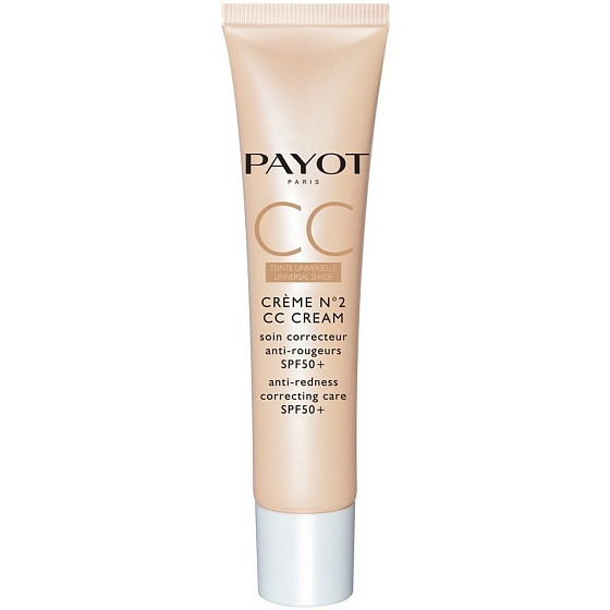 Payot N°2 CC Cream SPF 50+ korrigierende Behandlung gegen Rötungen 40 ml