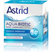 Astrid Aqua Biotic Tages- und Nachtcreme für normale und Mischhaut, 50 ml