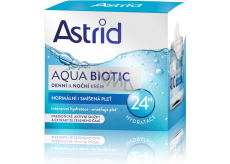 Astrid Aqua Biotic Tages- und Nachtcreme für normale und Mischhaut, 50 ml
