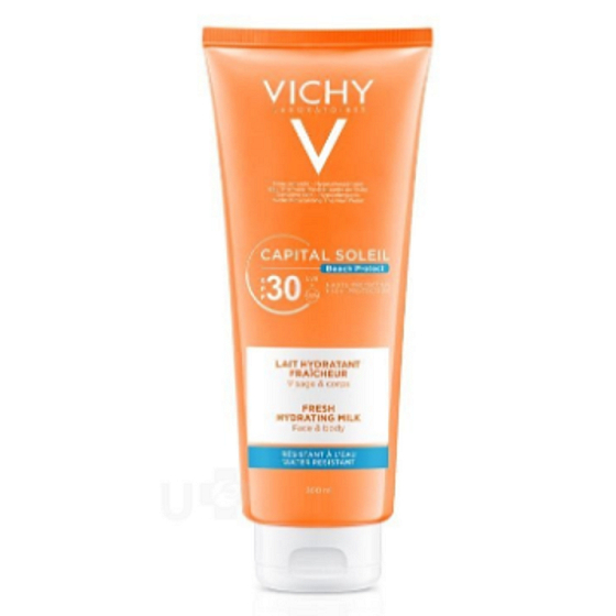 Vichy Capital Soleil SPF30 multifunktionale Sonnencreme Feuchtigkeitsmilch für die ganze Familie 300 ml