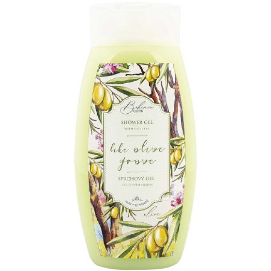 Bohemia Gifts Like Olive Grove cremiges Duschgel 250 ml