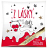 Nekupto Gift Center Belgische Milchschokolade aus Liebe 65 g
