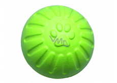 B&F Schaumstoff Interaktiver Ball für Hunde groß gelb 9 cm