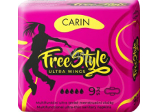 Carin Free Style ultra wings Damenbinden 9 Stk