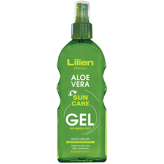 Lilien Sun Active Aloe Vera Beruhigendes No-Rinse After Sun Gel 200 ml