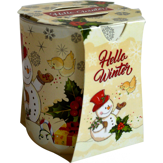 Admit Verona Latern Hello Winter Duftkerze im Glas 90 g