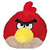 Angry Birds Plüsch Bleistifthalter/Fingerspielzeug Rot 5 cm 1 Stück