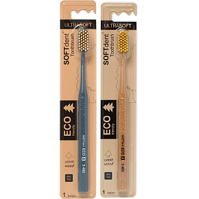 Soft Dent Eco Ultra Soft extra weicher Zahnbürste 1 Stück