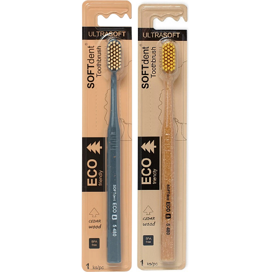 Soft Dent Eco Ultra Soft extra weicher Zahnbürste 1 Stück