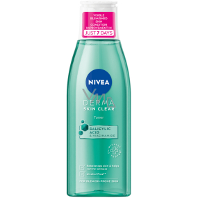 Nivea Derma Skin Clear Cleansing Lotion für zu Unreinheiten neigende Haut 200 ml