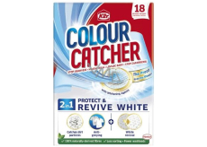 K2r Colour Catcher Stop Staining Washing Wipes für weiße Wäsche und weißes Revival 18 Stück