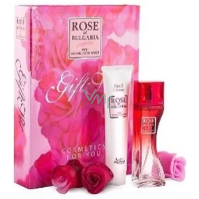 Rose of Bulgaria Eau de Parfum 50 ml + Rosenwasser Handcreme 75 ml + Rosenseife 3 x 30 g, Geschenkset für Frauen